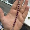 Lab Grown Ruby Bracelet