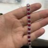 Lab Grown Ruby Bracelet - Image 3